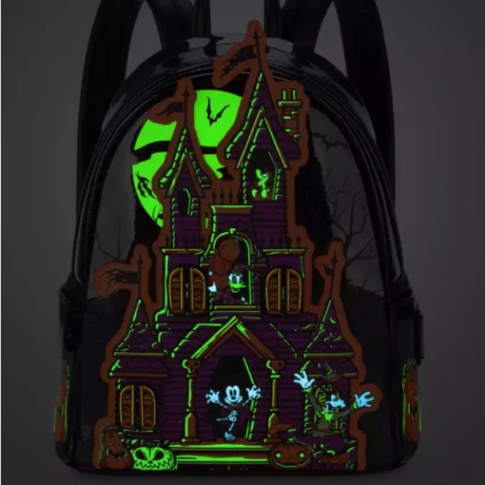 2024 Disney Parks Exclusive Haunted House Loungefly - Picture 4 of 13